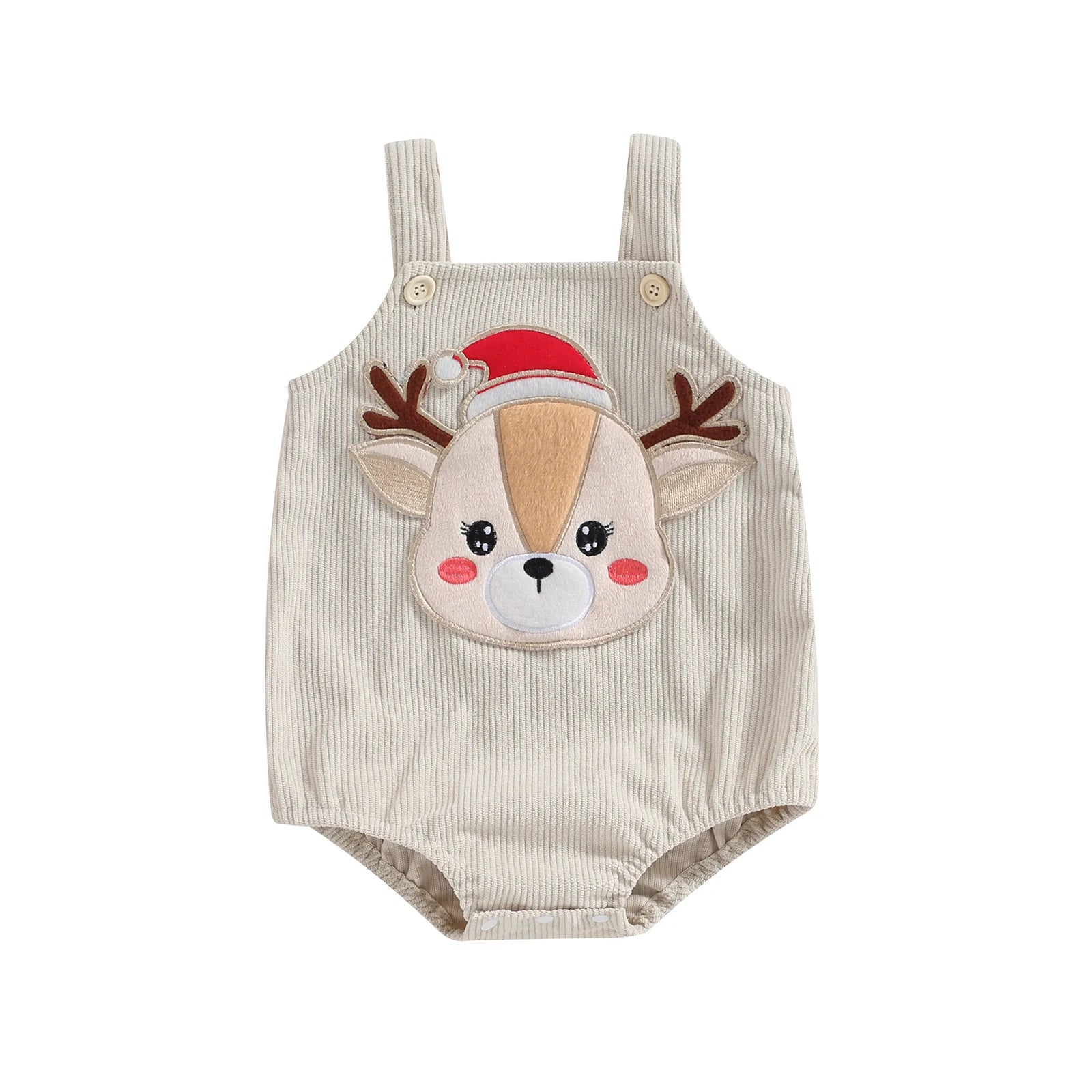 Mini Elk Corduroy Romper