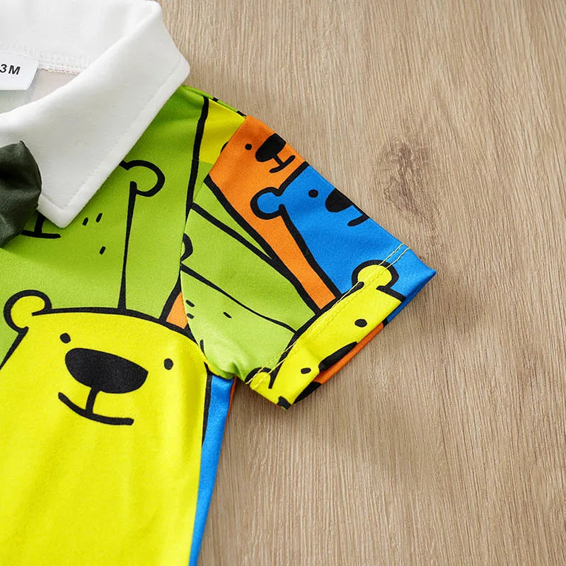 Mini Bear Summer Outfit Set
