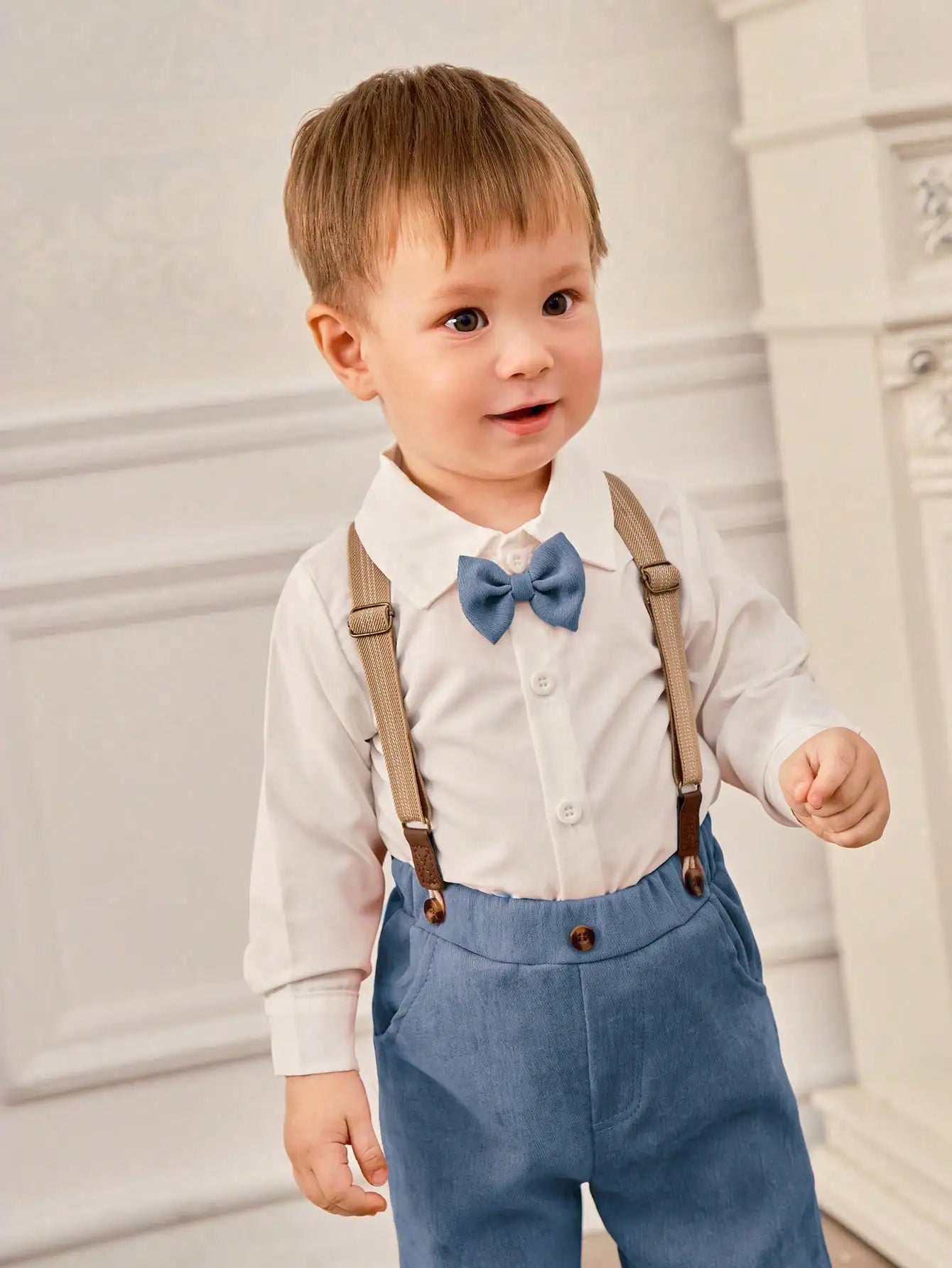 Mini Autumn Gentleman Suit Set