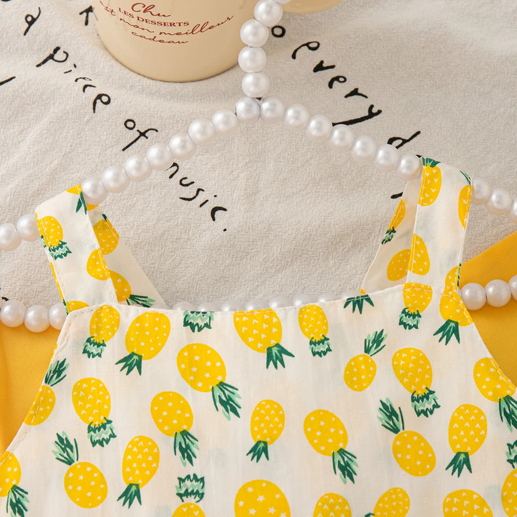 Mini Pineapple Princess Dress
