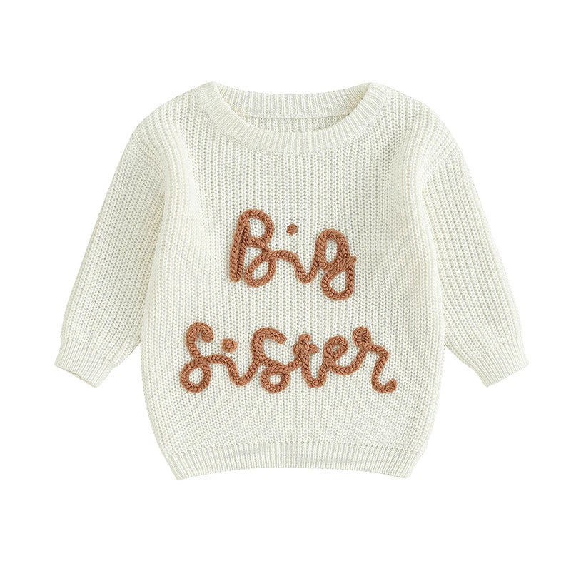 Mini Letter Knit Sweater