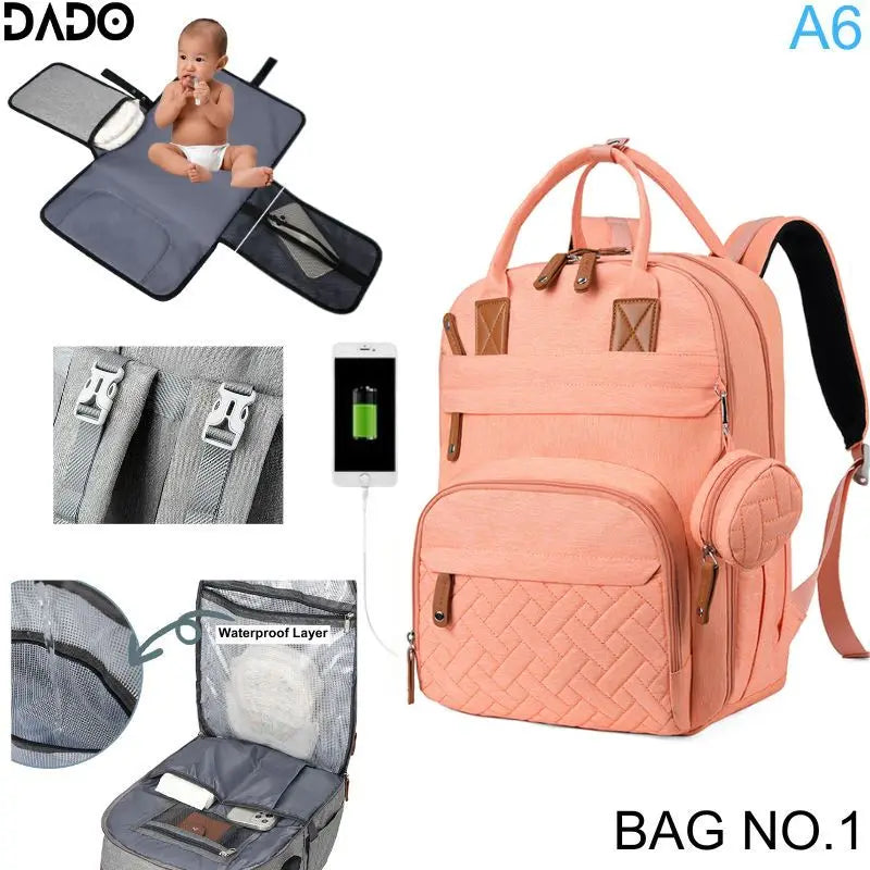Mini Diaper Bag – Travel Backpack