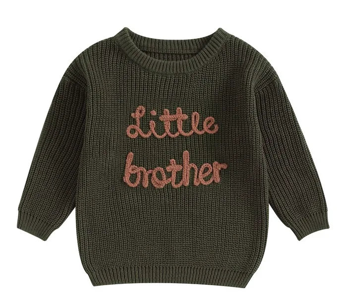 Mini Letter Knit Sweater