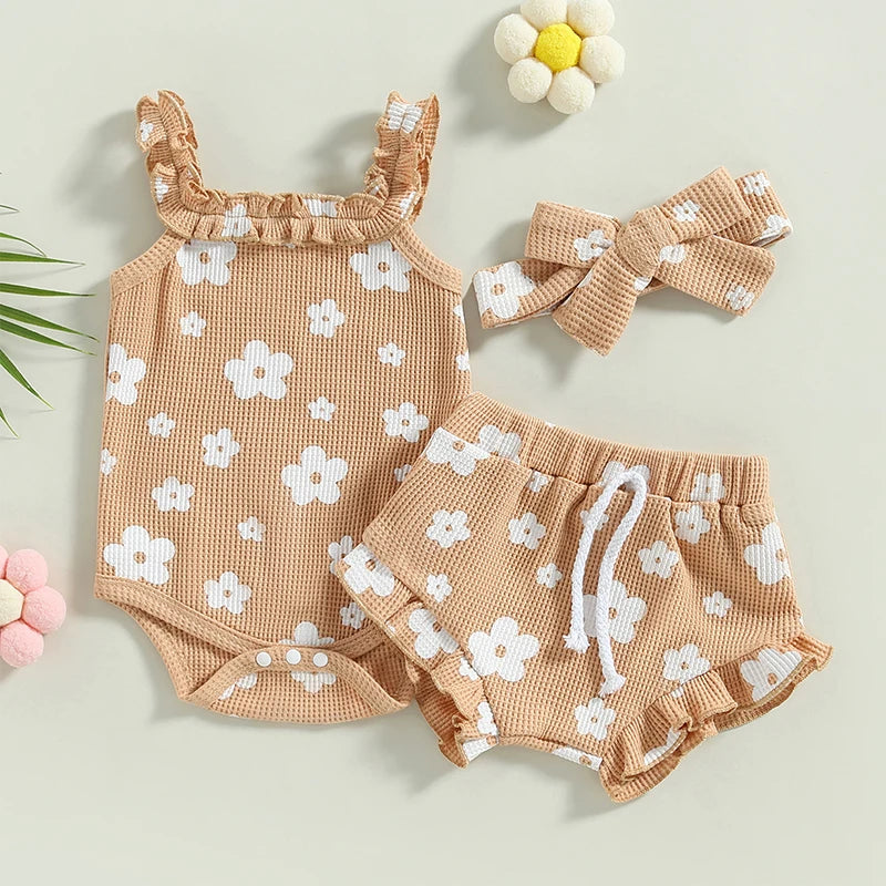 Mini Floral Summer Outfit Set