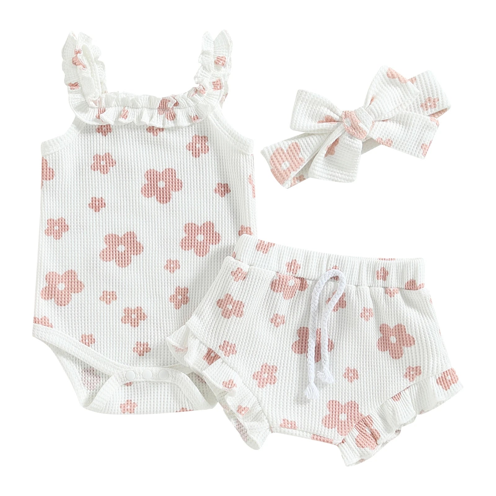 Mini Floral Summer Outfit Set