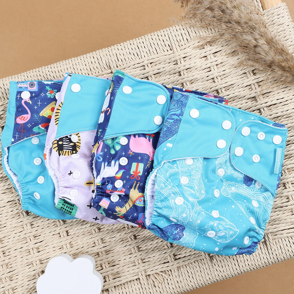 Mini Cloth Diapers – 4pcs Eco Set