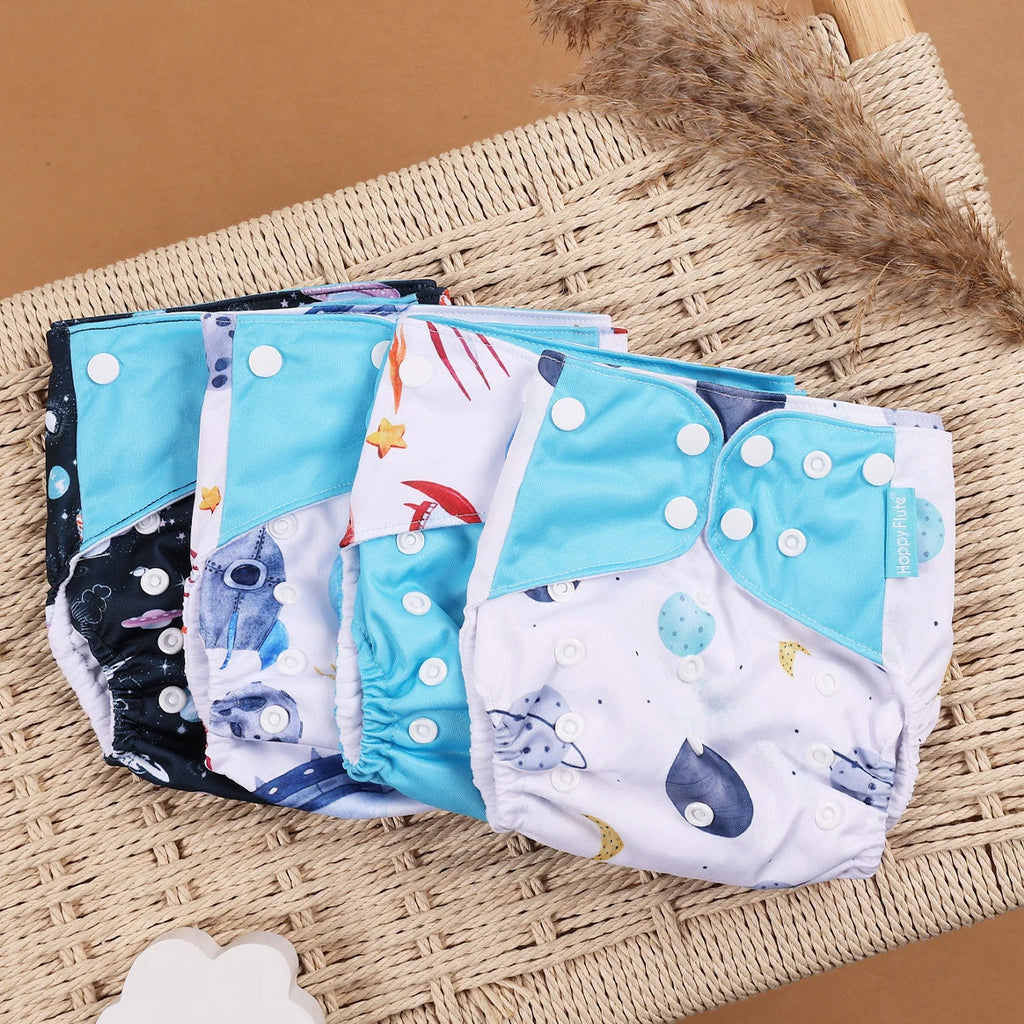 Mini Cloth Diapers – 4pcs Eco Set