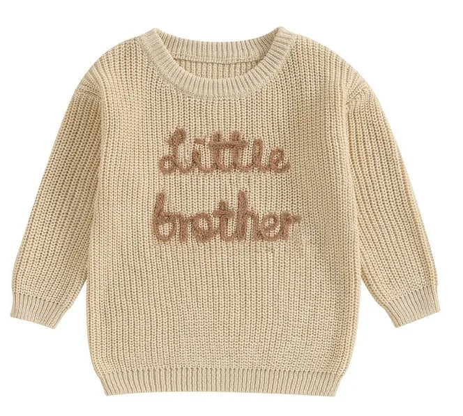 Mini Letter Knit Sweater