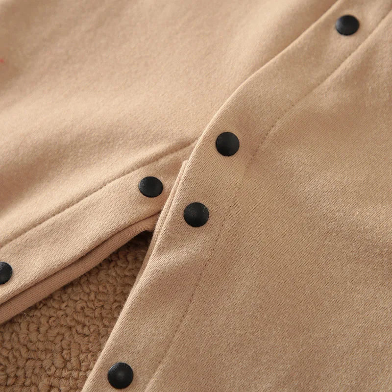 Mini Khaki Gentleman Romper