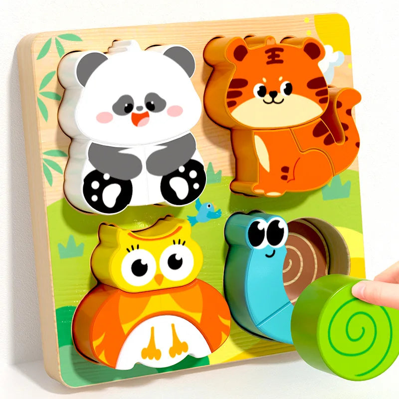 Mini Wooden Blocks – Montessori Shapes