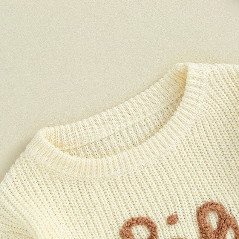 Mini Letter Knit Sweater