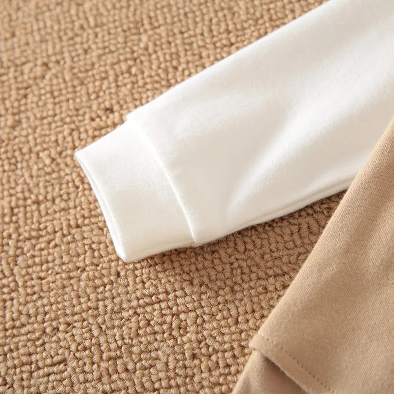 Mini Khaki Gentleman Romper