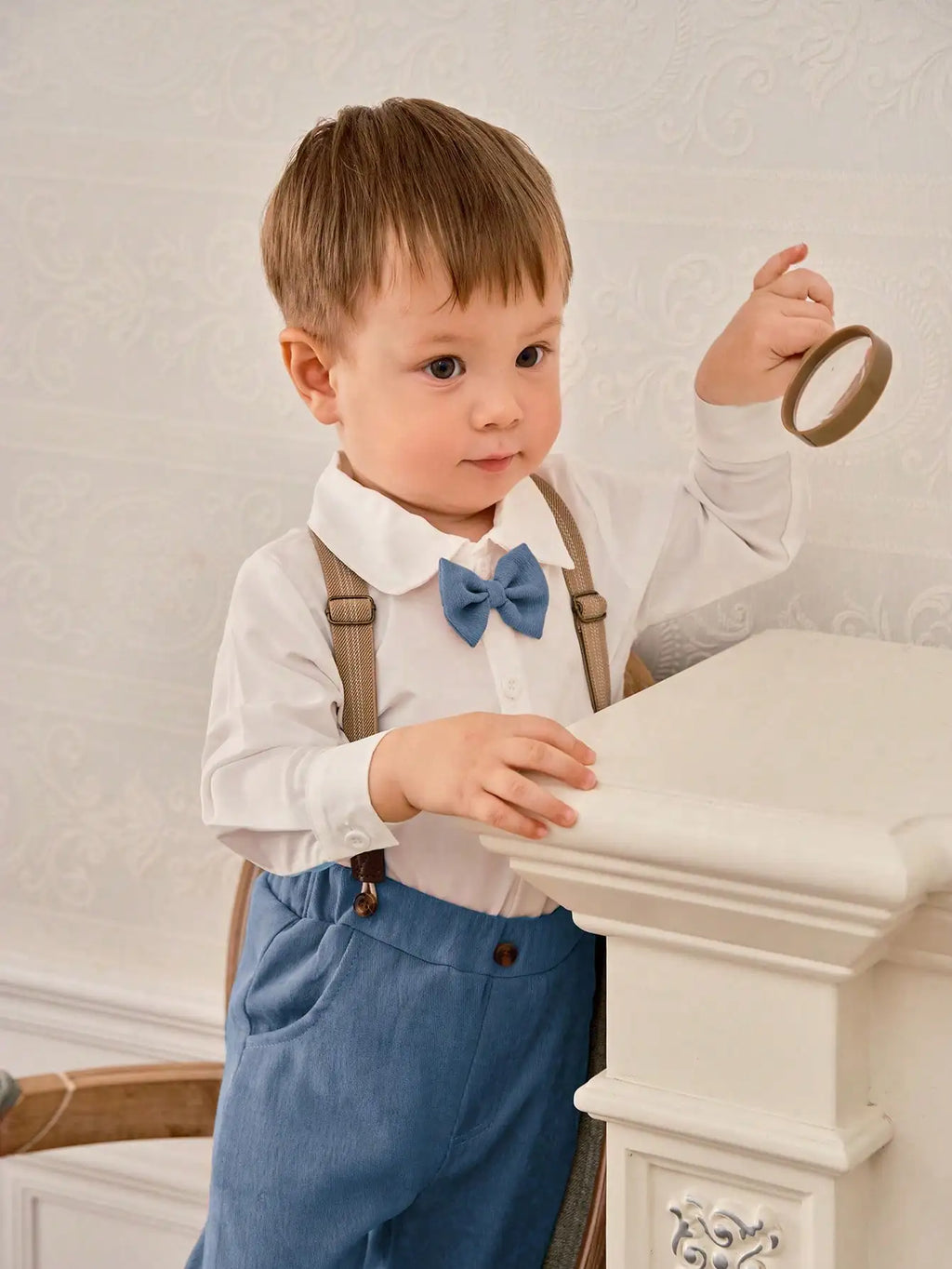 Mini Autumn Gentleman Suit Set