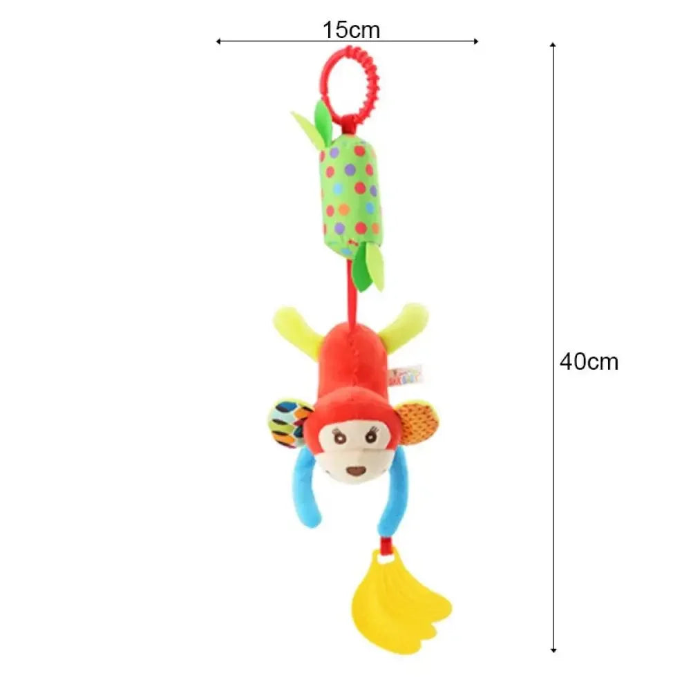 Mini Baby Rattle & Teether – Handheld Toy Giraffe