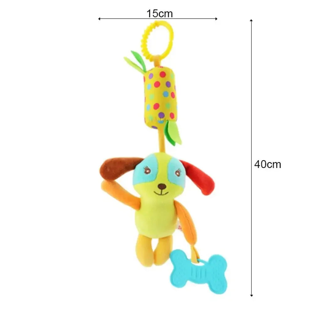 Mini Baby Rattle & Teether – Handheld Toy Giraffe
