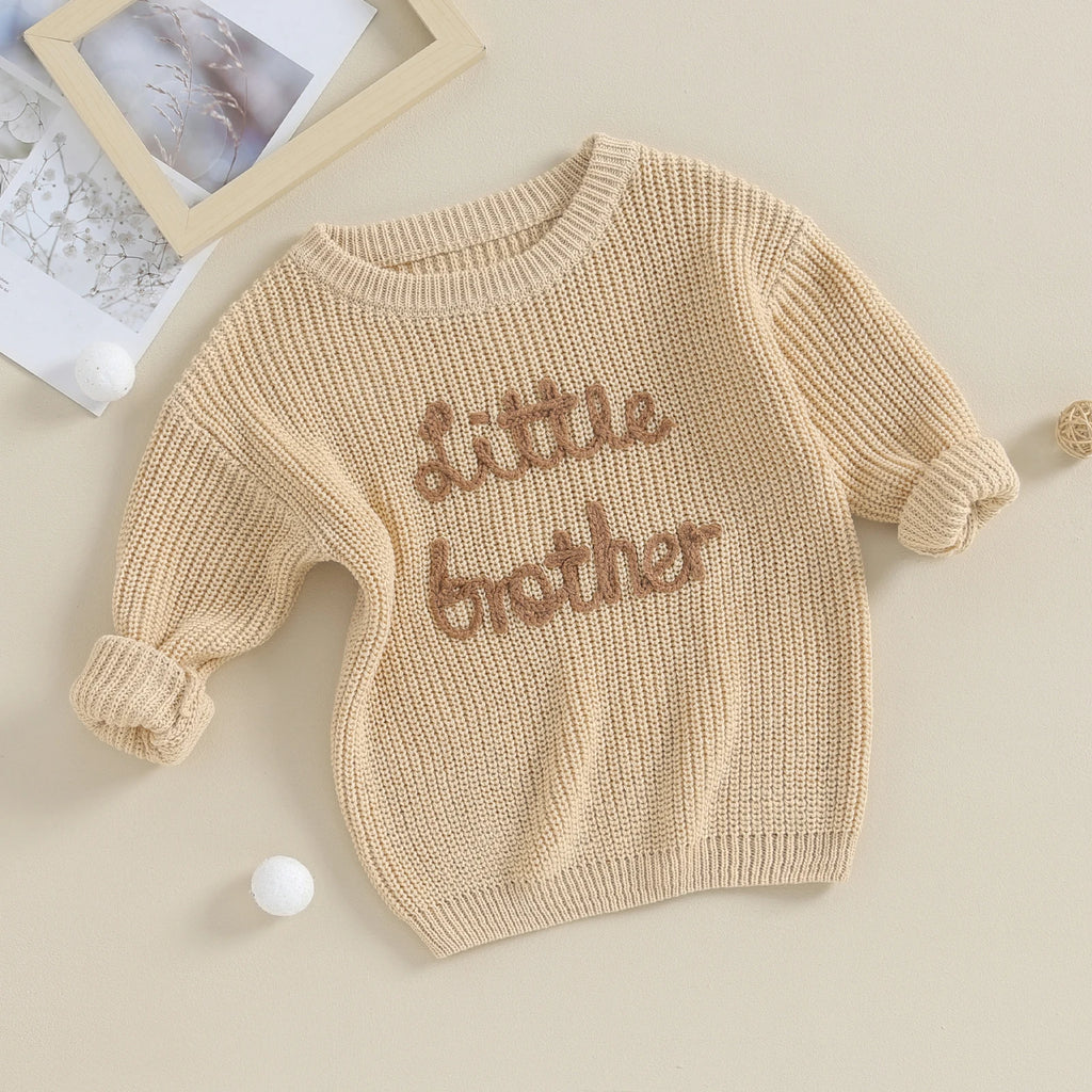 Mini Letter Knit Sweater