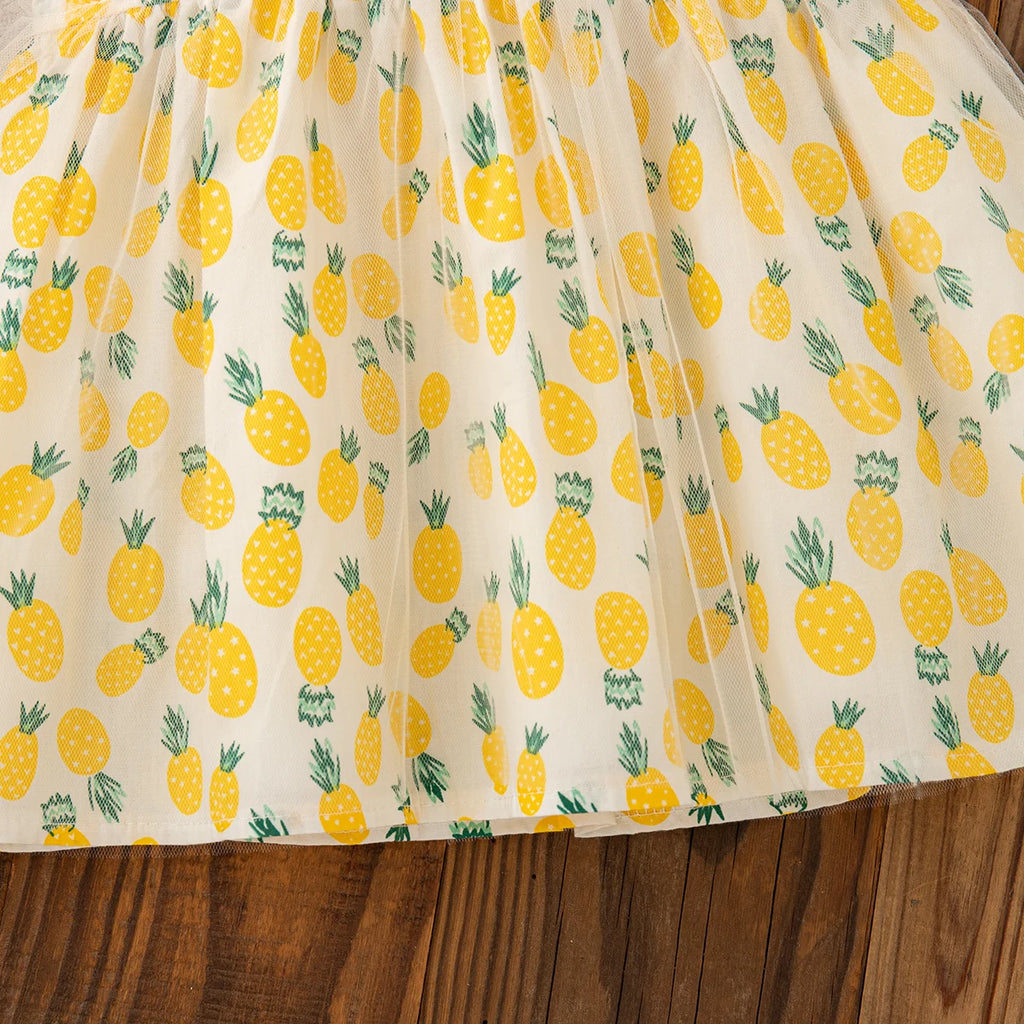 Mini Pineapple Princess Dress