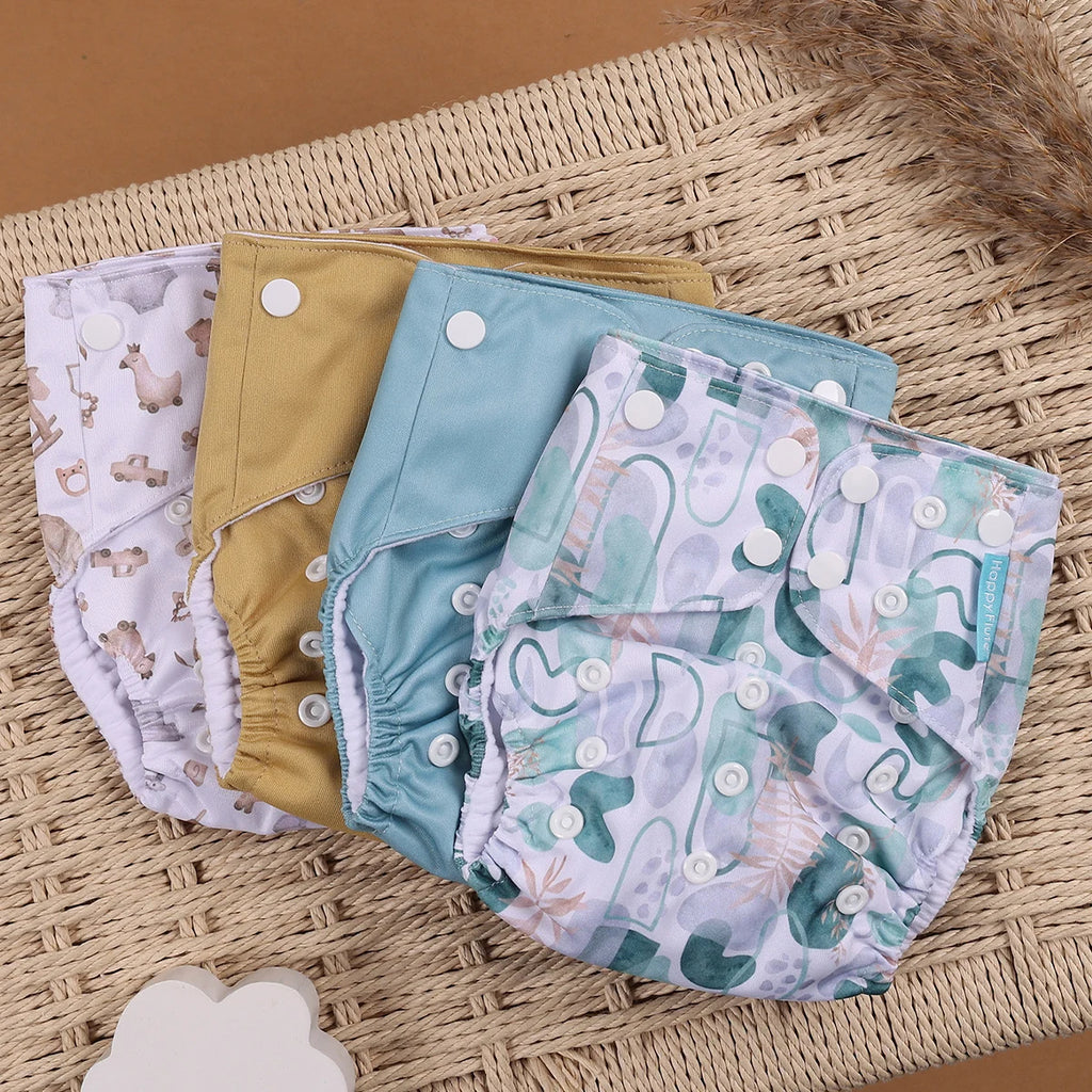 Mini Cloth Diapers – 4pcs Eco Set