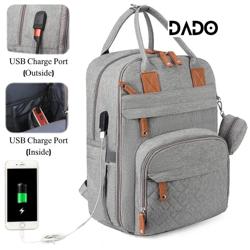Mini Diaper Bag – Travel Backpack