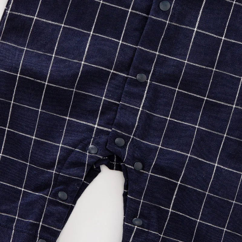 Mini Cotton Gentleman Romper