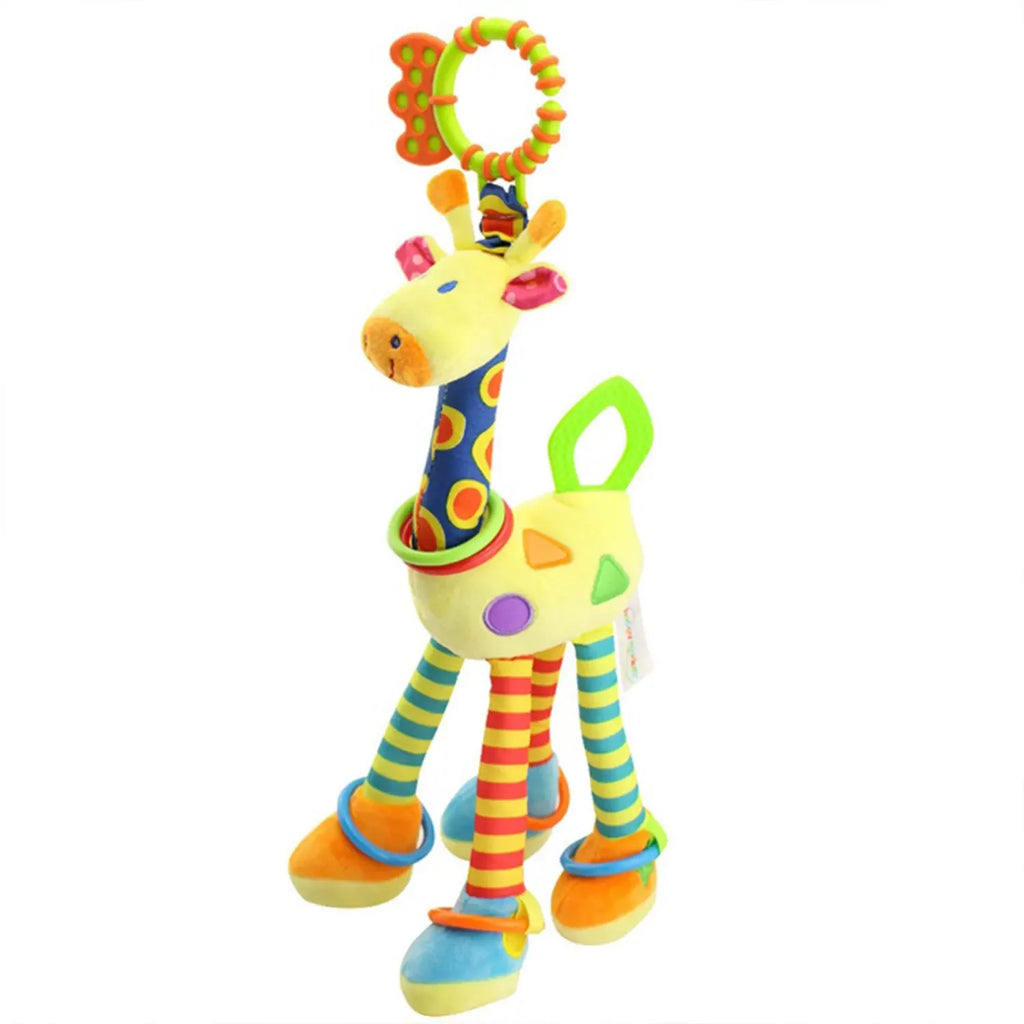 Mini Baby Rattle & Teether – Handheld Toy Giraffe