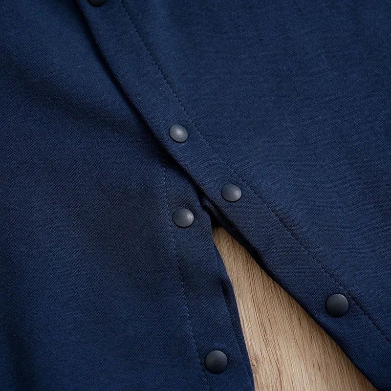 Mini Gentleman Long Sleeve Romper