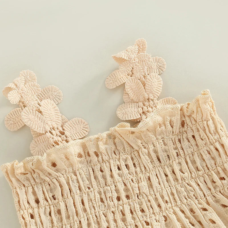 Mini Floral Tassel Shorts Set