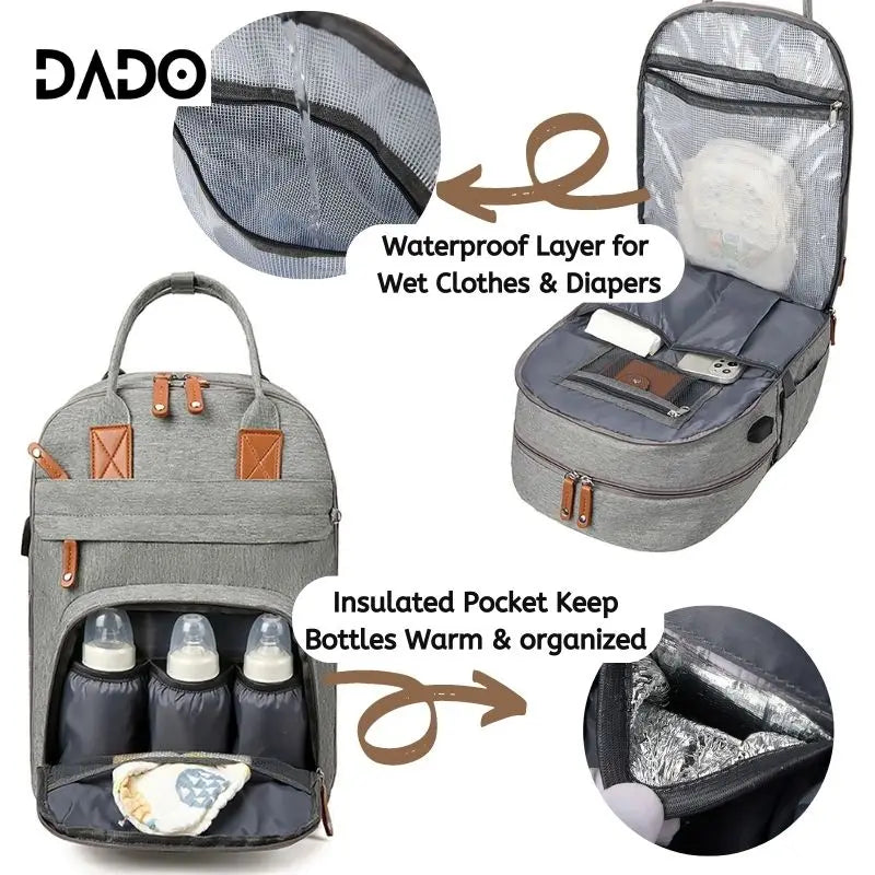 Mini Diaper Bag – Travel Backpack