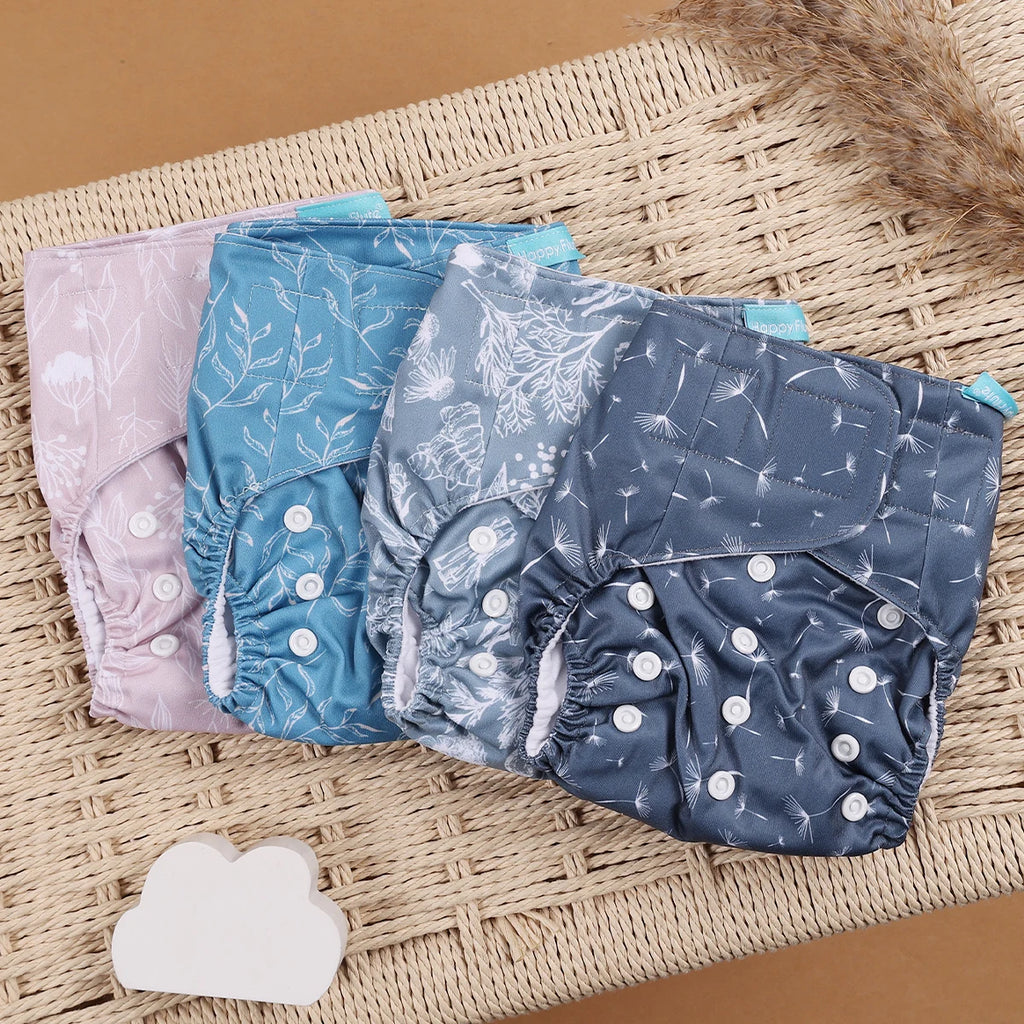 Mini Cloth Diapers – 4pcs Eco Set