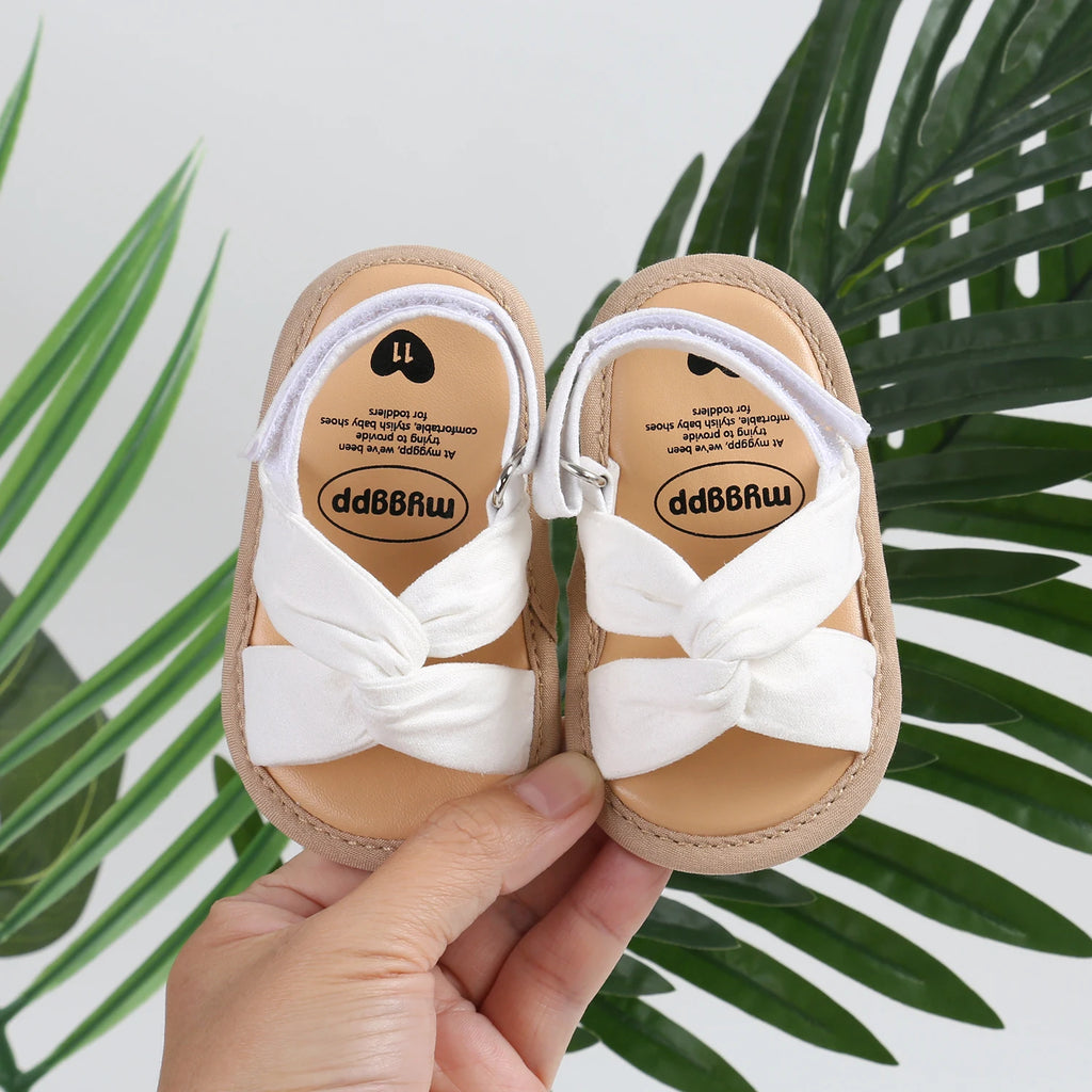 Mini Bow Baby Sandals
